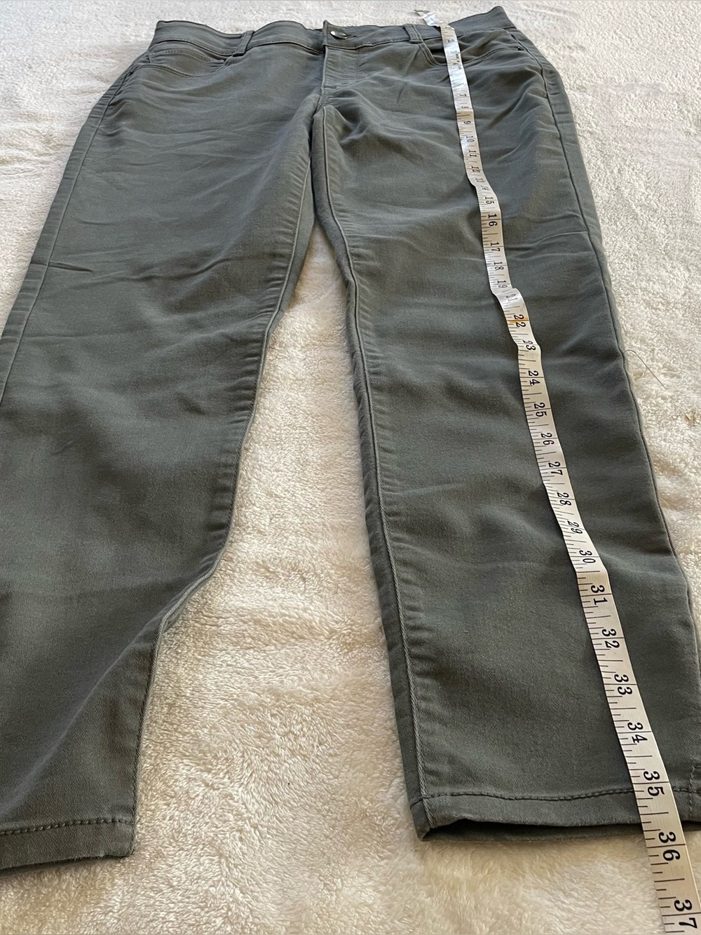 Knox Rose Olive Green Slacks size 10 - Picture 13 of 13